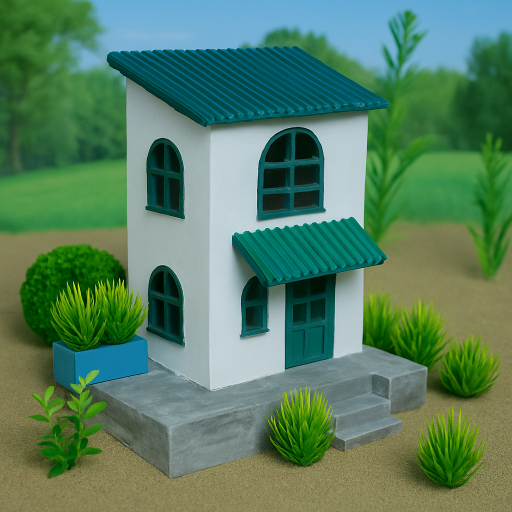 inspyr™ Mini Brick Houses Kit