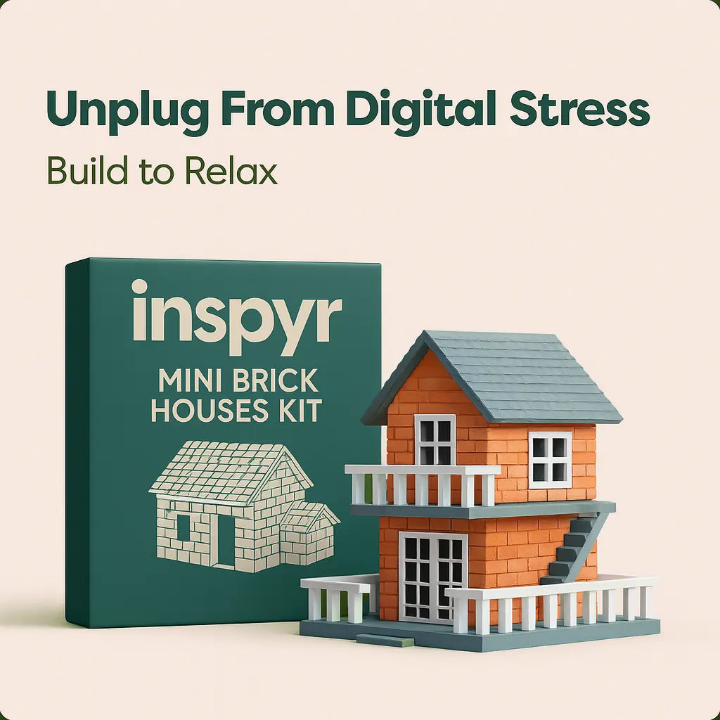 inspyr™ Mini Brick Houses Kit