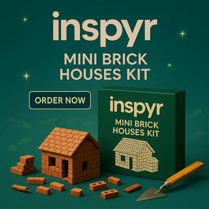 inspyr™ Mini Brick Houses Kit